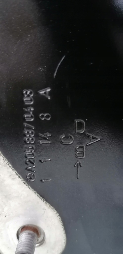 Mercedes c-klasa w205 капот a2058170020 14-21r Цена