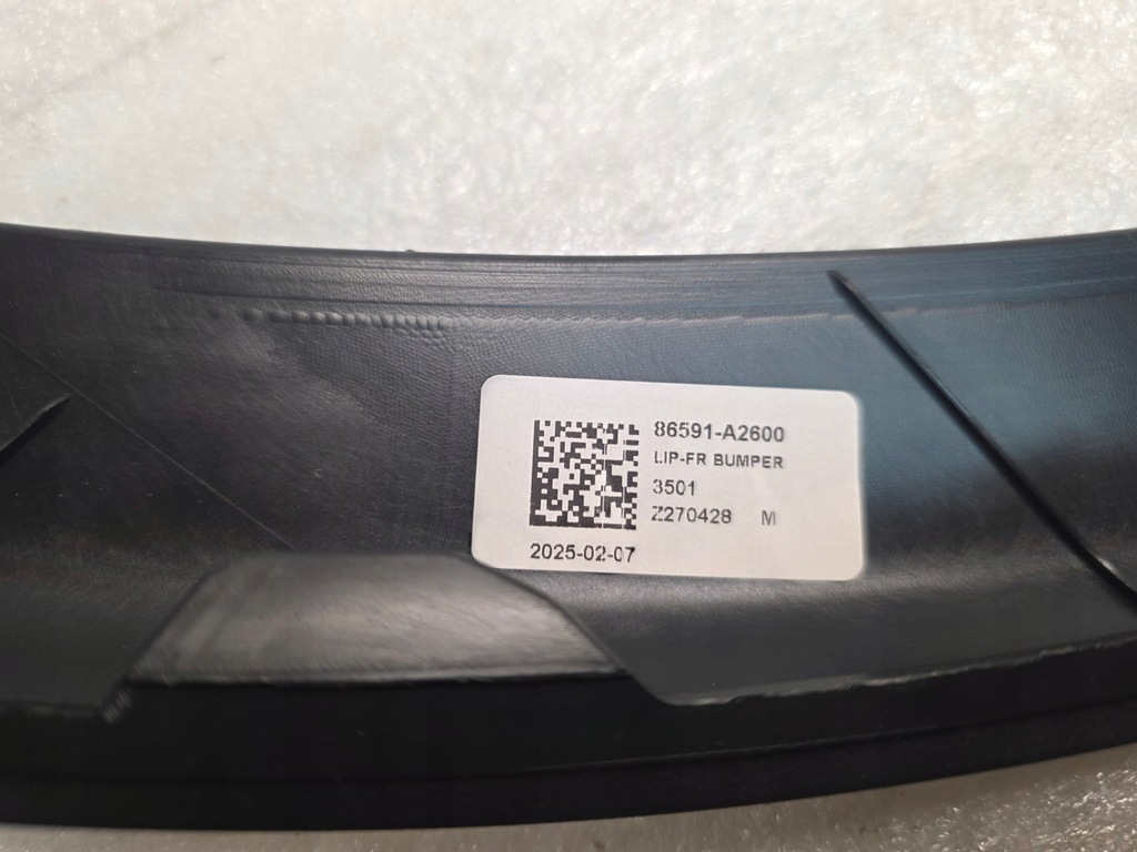 фото №11, Накладка-спойлер молдинг спойлер бампера перед kia ceed 2 ii lift 2015- 86591-a2600