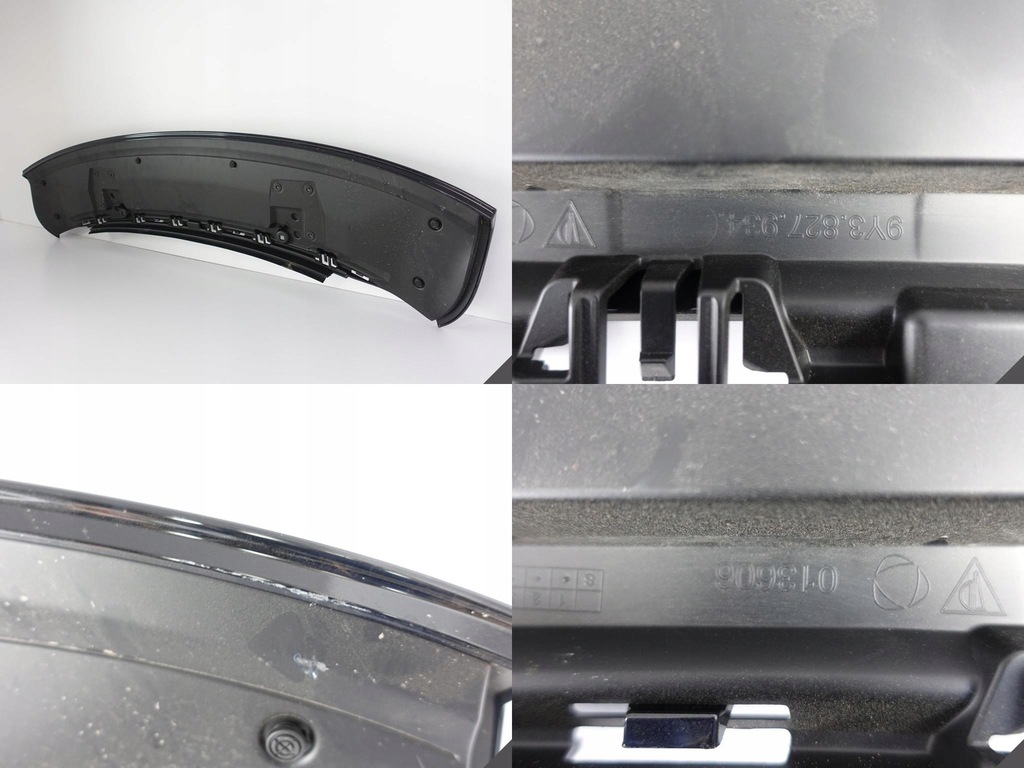 фото №10, Porsche cayenne 9y3 coupe 18- крышка багажника спойлер спойлер