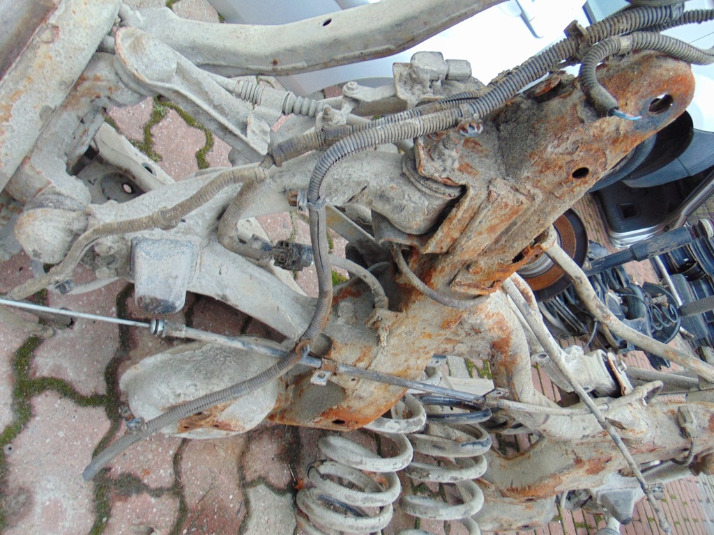 фото №8, Балка oś підвіска задня mitsubishi pajero 4 iv eu