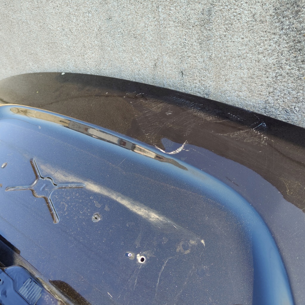 Крышка багажника багажника задняя задняя tesla model x стекло спойлер с Разборки