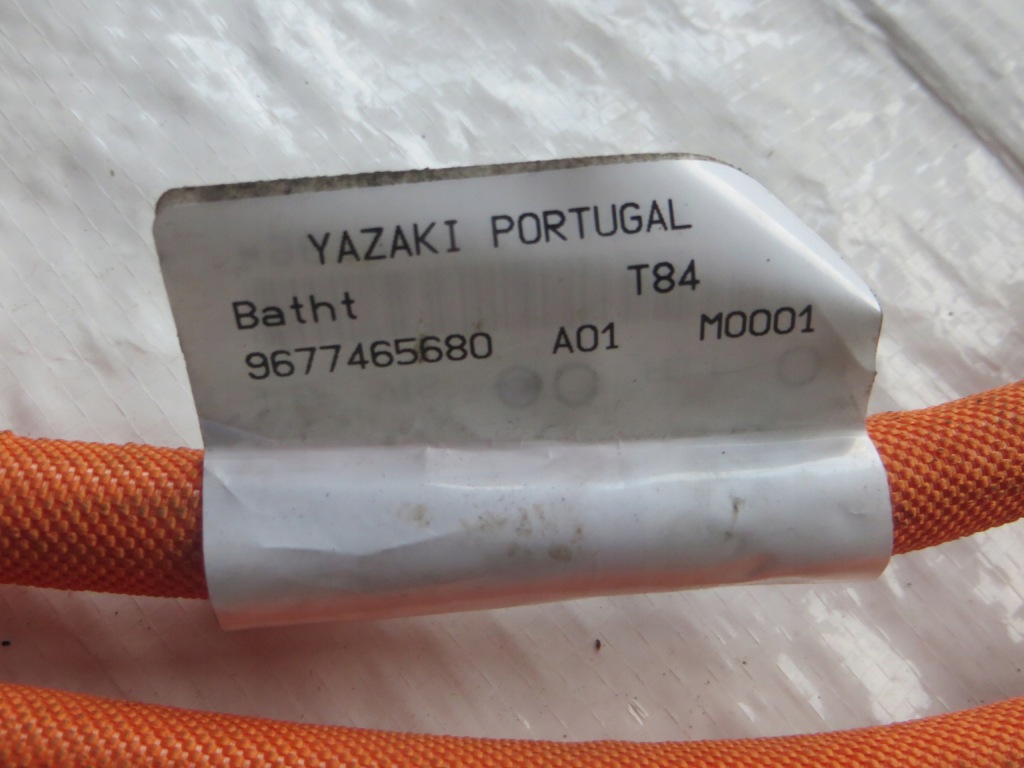 фото №7, Peugeot 3008 i гибрид кабель шланг питания двигателя elektr. 9677465680