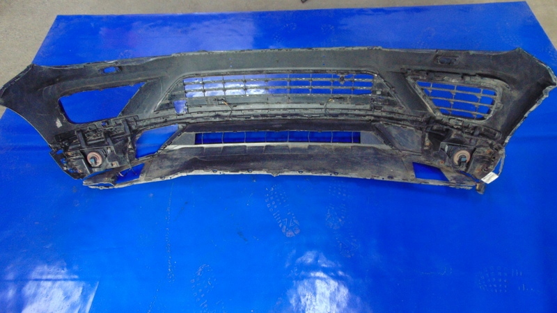 фото №14, Бампер перед передний pdc хром lc5m lift vw touareg ii 7p 10-17r