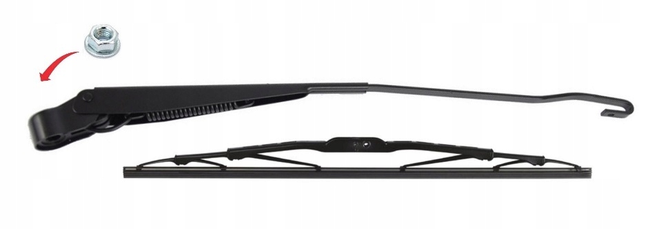 фото №1, Важіль двірник праве opel combo + гайка nowe