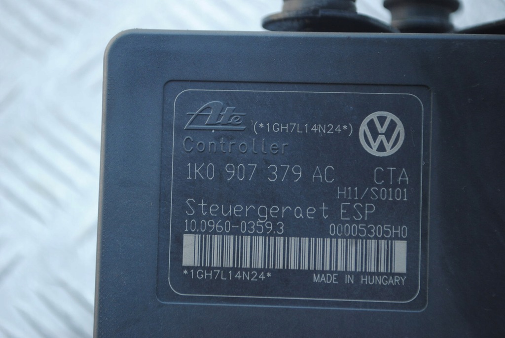 фото №5, Насос блок управления abs 1k0907379ac, 1k0614517af seat leon ii 1p 1.8 tsi