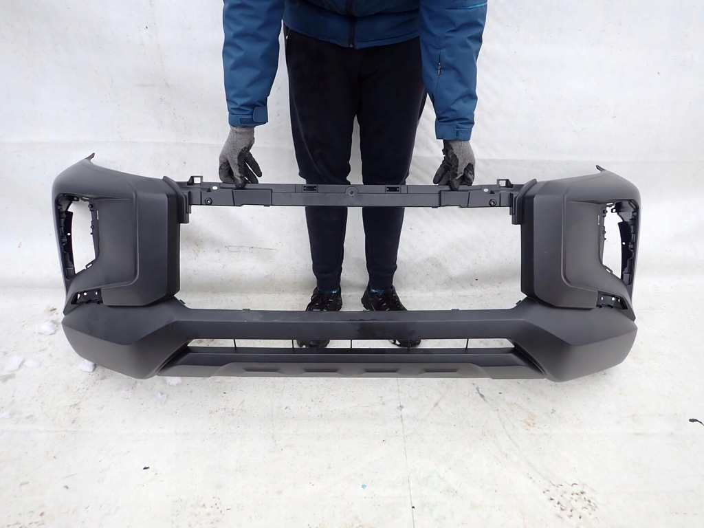 фото №9, Mitsubishi l200 v 5 lift 19- бампер перед передний