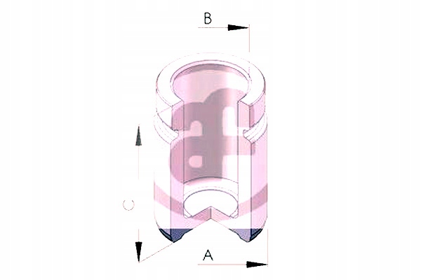 фото №1, Autofren поршень тормозной mitsubishi задняя grandis