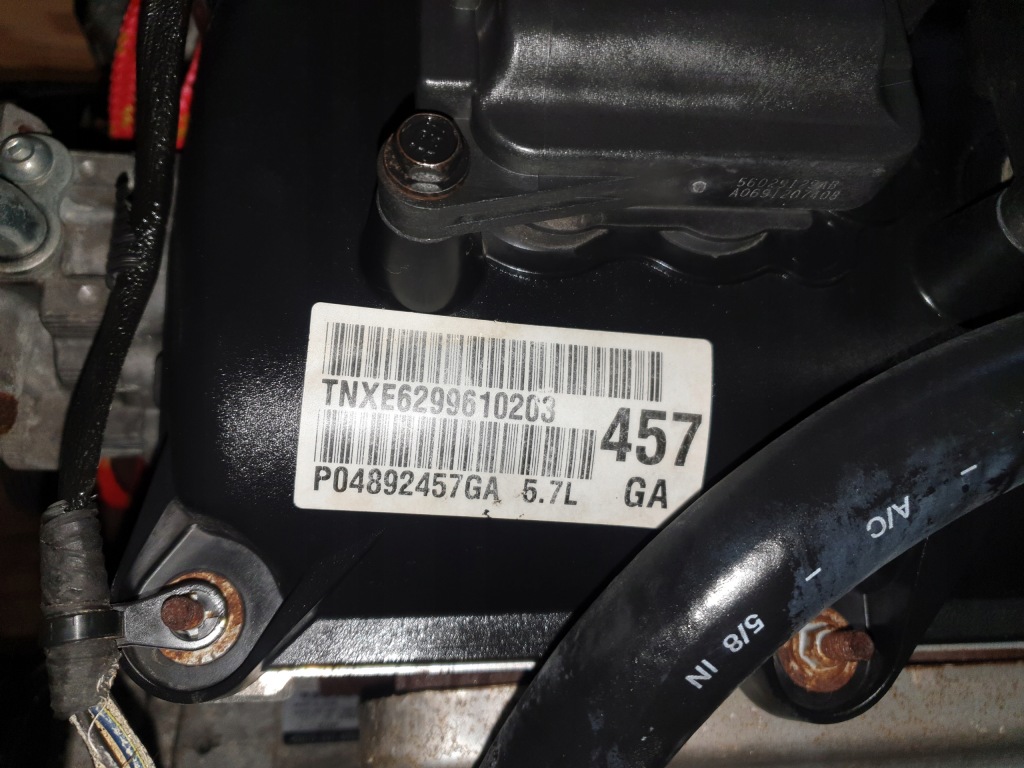 Двигун chrysler 300c 5.7 hemi durango aspen ram Зі Шроту