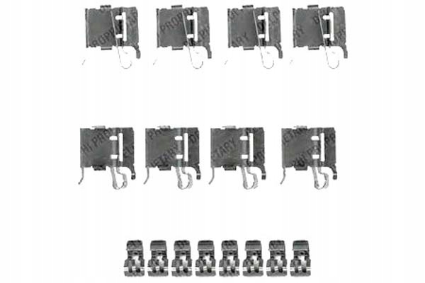 Набір монтажний гальмівних колодок lexus ct mazda 6 toyota a Ціна