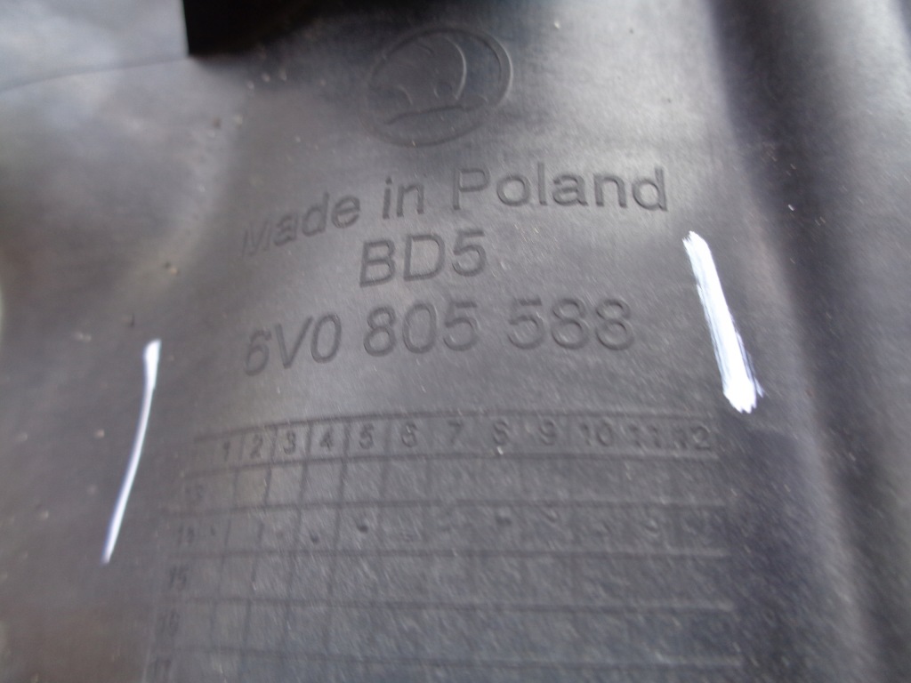 фото №6, Усилитель pas передний skoda fabia iii 3 6v 6v0 14-