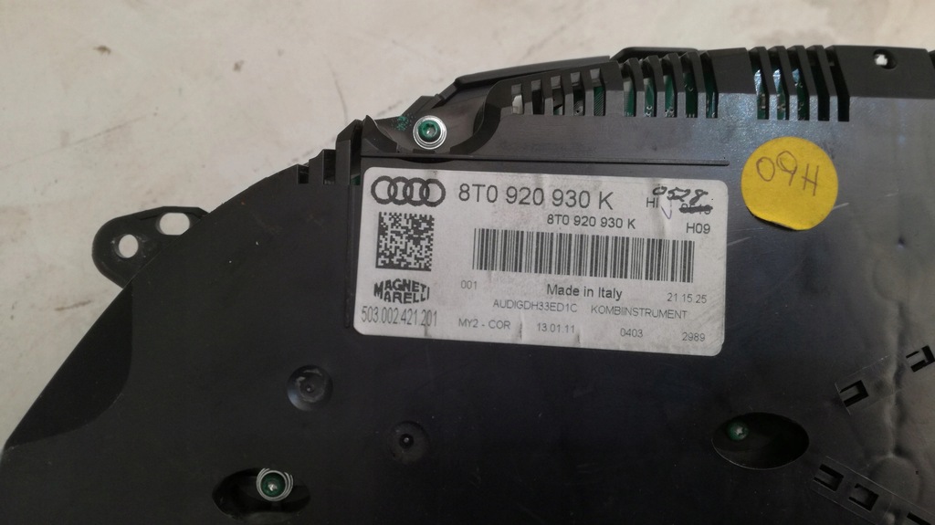 фото №7, Audi a5 8t tdi счетчик приборная панель 8t0920930k