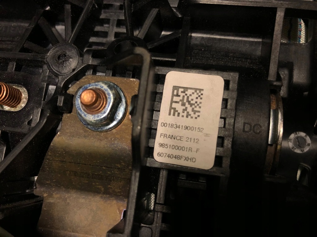 фото №7, Подушка повітряна водія renault 985100001r