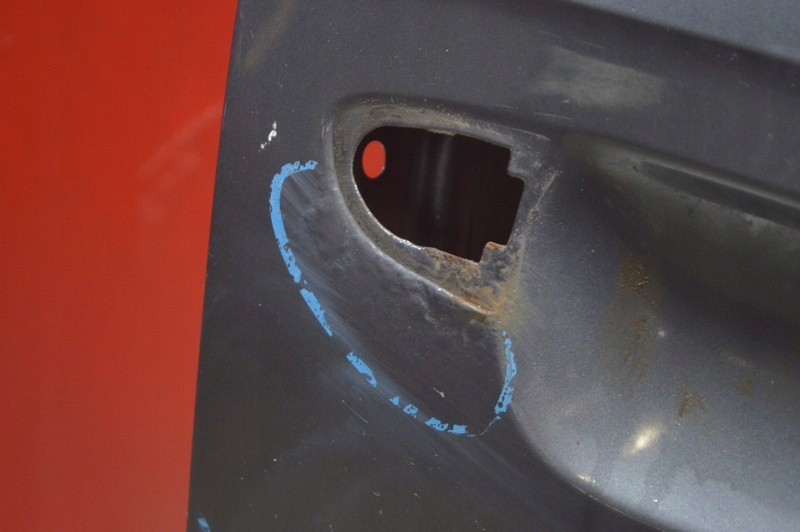 фото №10, Двері праве перед передні сірі vw passat b7 10-14