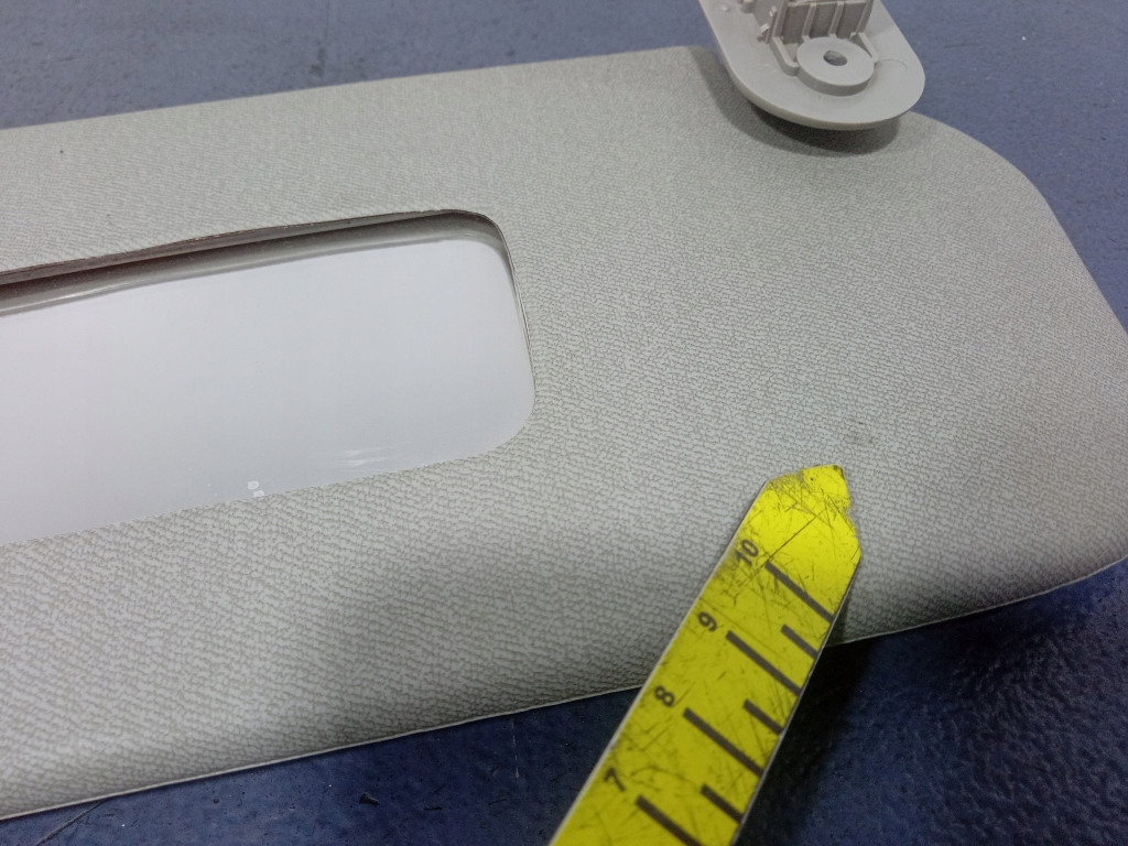 фото №4, Chevrolet aveo ii t250 защита солнцезащитная правая козырёк