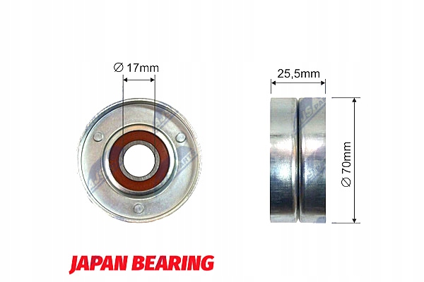 фото №2, Ролик натягувача ремінь клиновий opel astra h astra h gtc combo combo