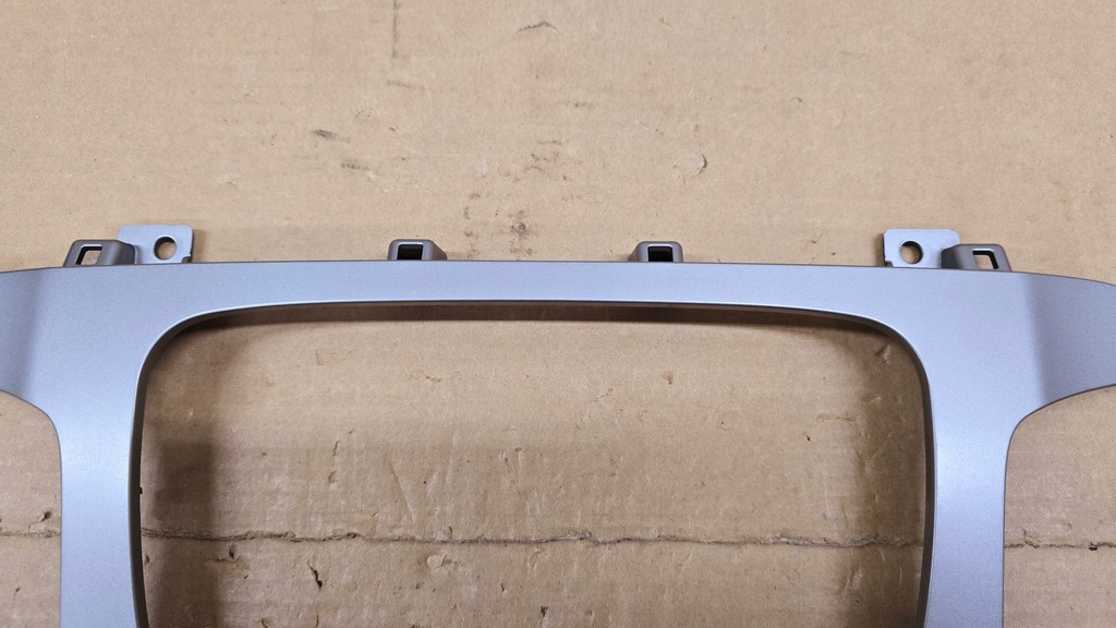 фото №3, Ford s-max mk1 galaxy mk3 2006 - 2015 rok рамка радіо консолі срібляста сіра