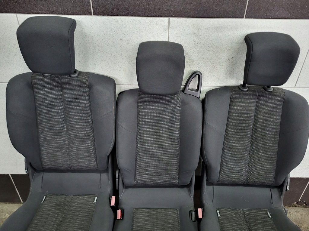 фото №3, Renault scenic ii lift сидіння сидіння ii rzędu заднє сидіння