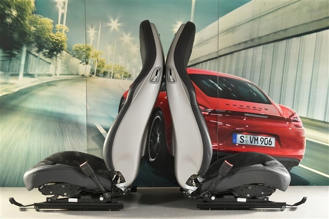 фото №5, Oryg. porsche 911 991 сиденья кожа alcantara gts