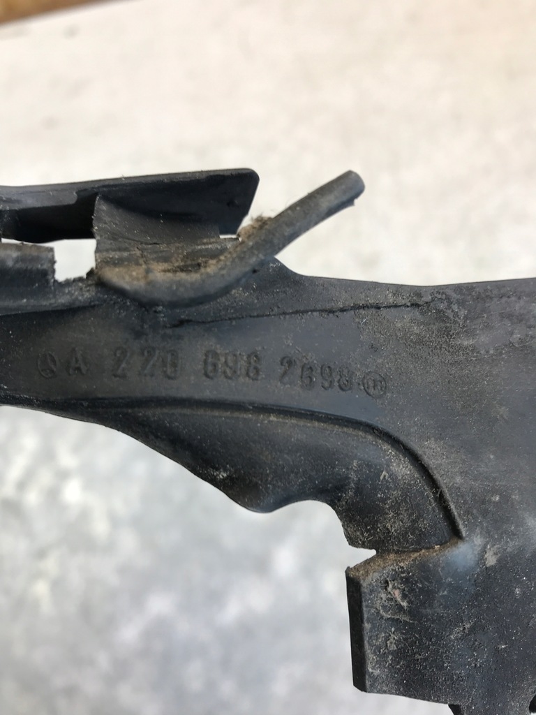 фото №6, Молдинг стекло лобовое правая mercedes w220