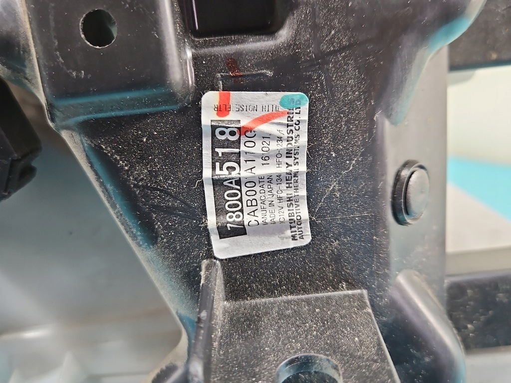 фото №8, Отопитель mitsubishi outlander iii 12- 7800a518