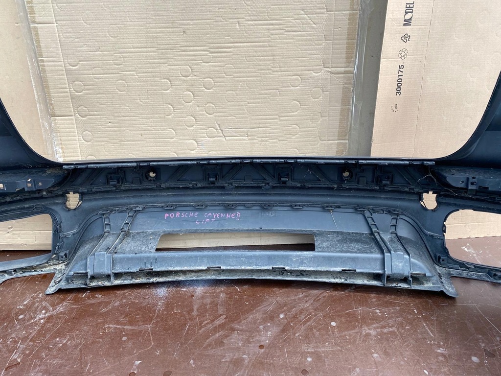 фото №7, Бампер задня задній porsche cayenne ii 7p5 lift 15-