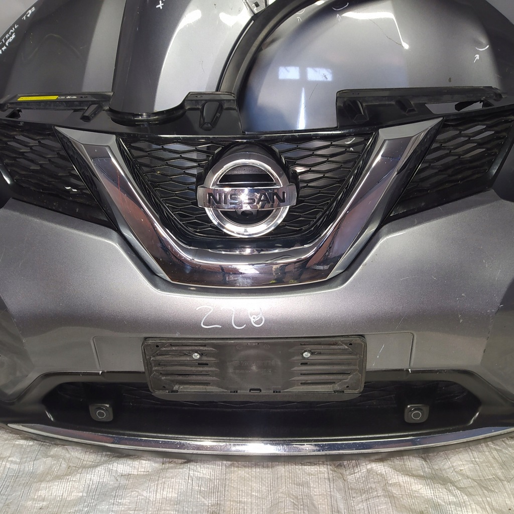 фото №8, Nissan x-trail t32 бампер капот лампы перед 4xpdc