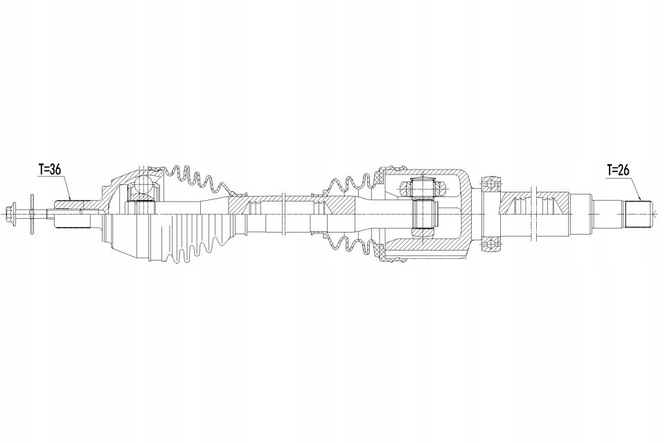 Купить Nty npw-vv-125 wał приводной