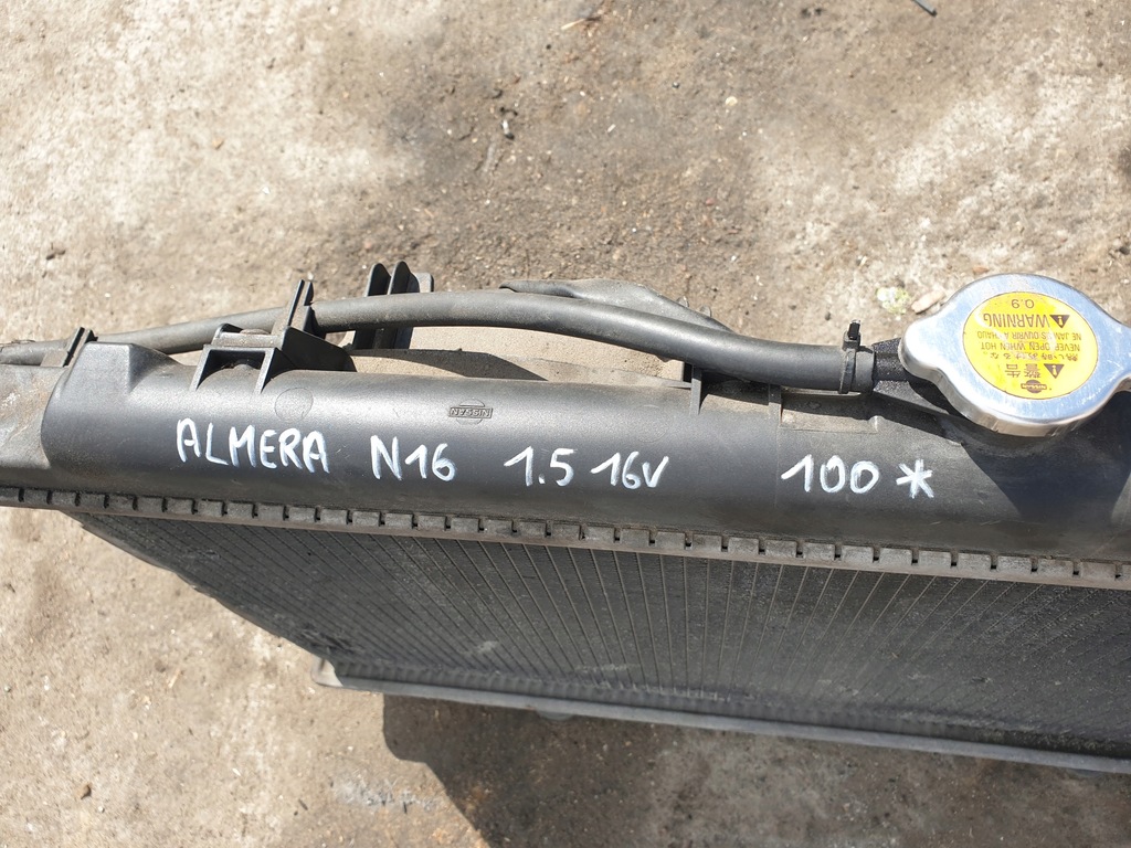 фото №5, Радиатор wody вентиляторы nissan almera n16