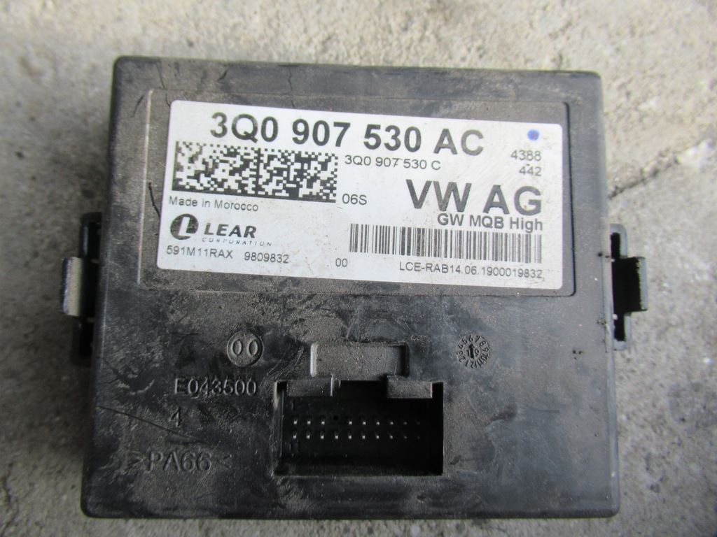 фото №1, Skoda scala модуль блок управления 3q0907530ac