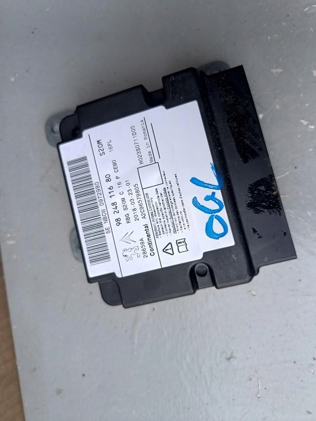 фото №1, Opel grandland x 17r- модуль блок керування подушка безпеки 9824811680