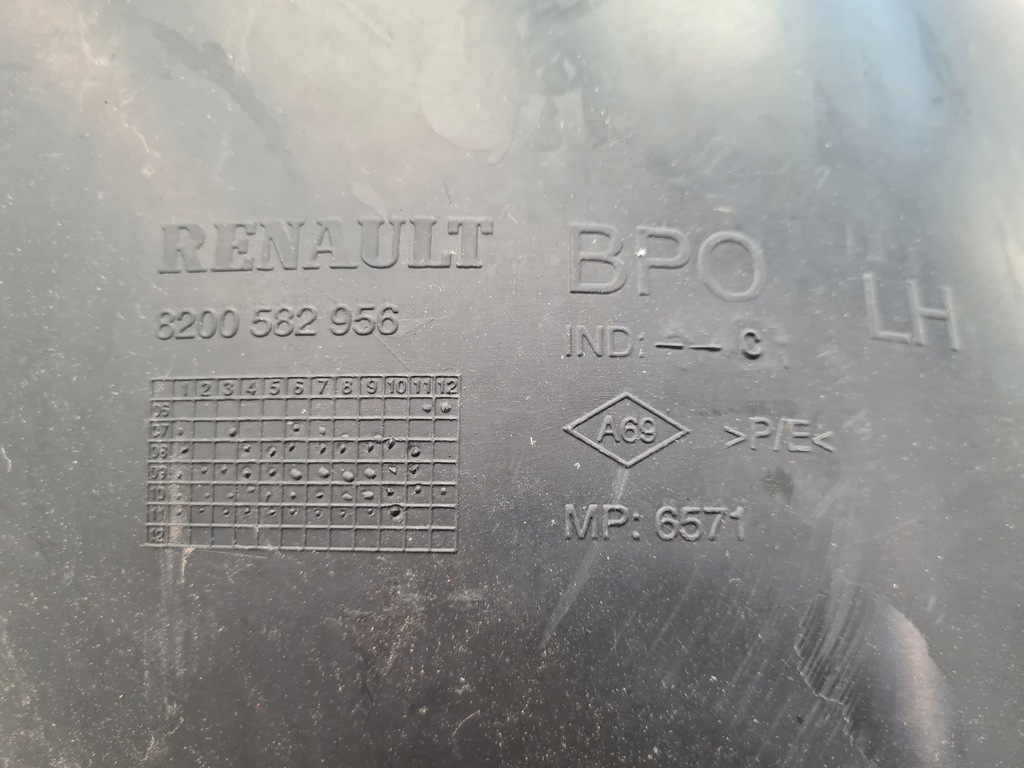 фото №11, Renault clio iii підкрилок лівий задня kombi 8200582956