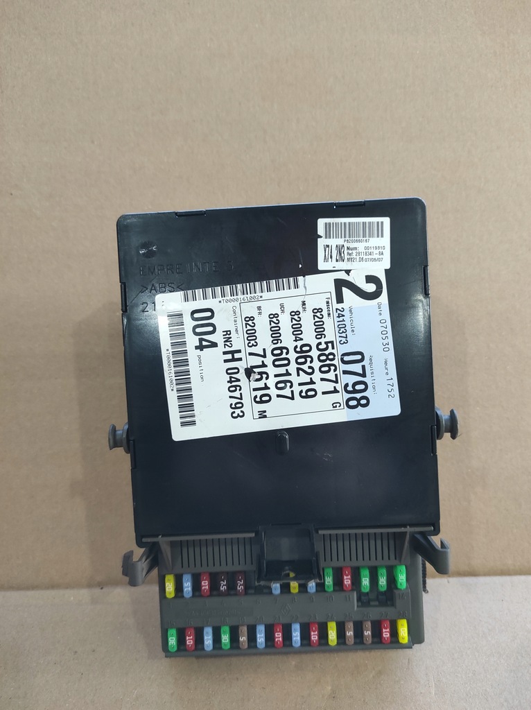 фото №1, Модуль bsi uch renault laguna ii lift 8200660167