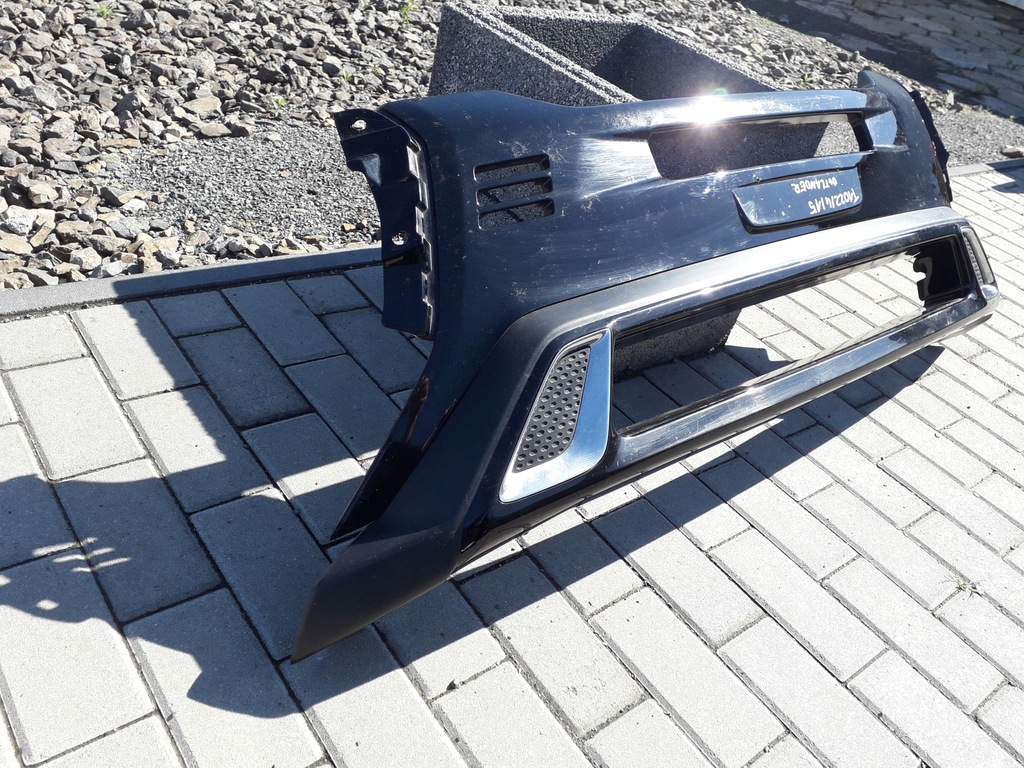 фото №15, Outlander 3 iii lift 18- бампер передній накладка