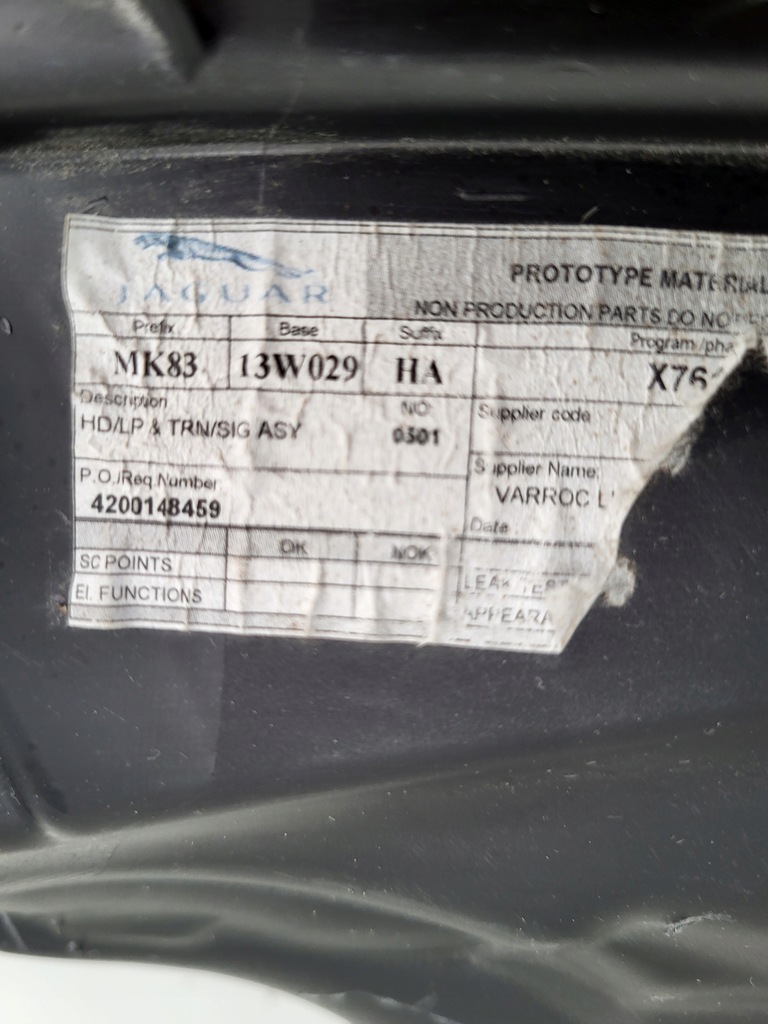 фото №6, Лампа правая перед jaguar f-pace x761 xf x260 full led high mk83-13w029-ha