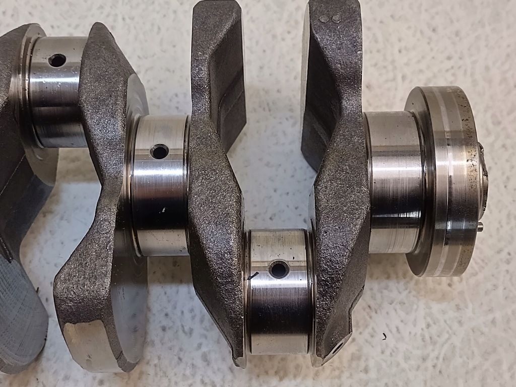 фото №10, Nissan navara d40 pathfinder r51 05-10 2.5 dci wał коленчатый