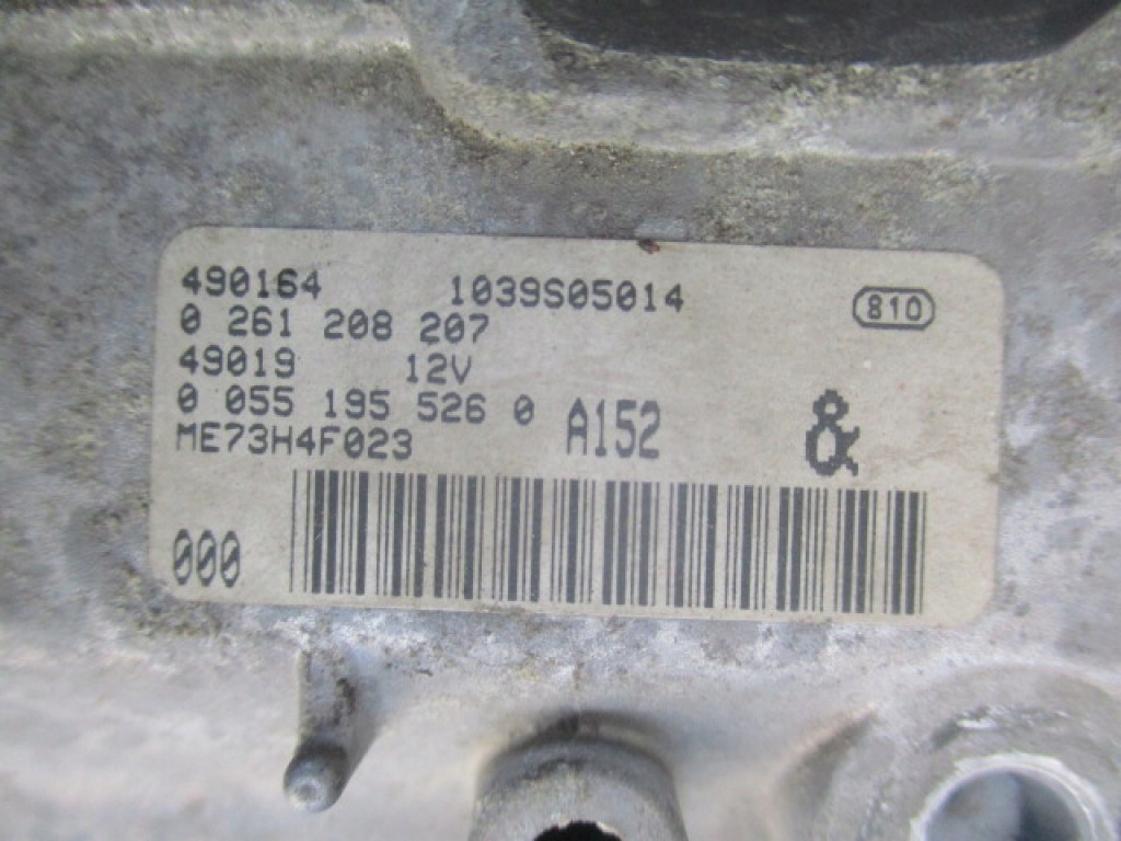 фото №5, Lancia musa 1.4 843a1000 бортовой компьютер двигателя 55195526 0261208207