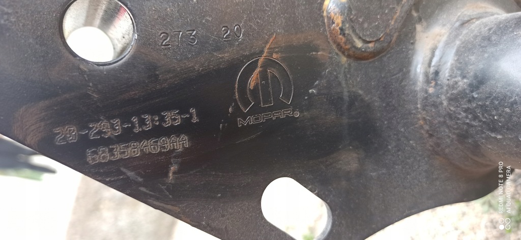 фото №7, Jeep gladiator jl hak буксирувальний балка 68358469aa