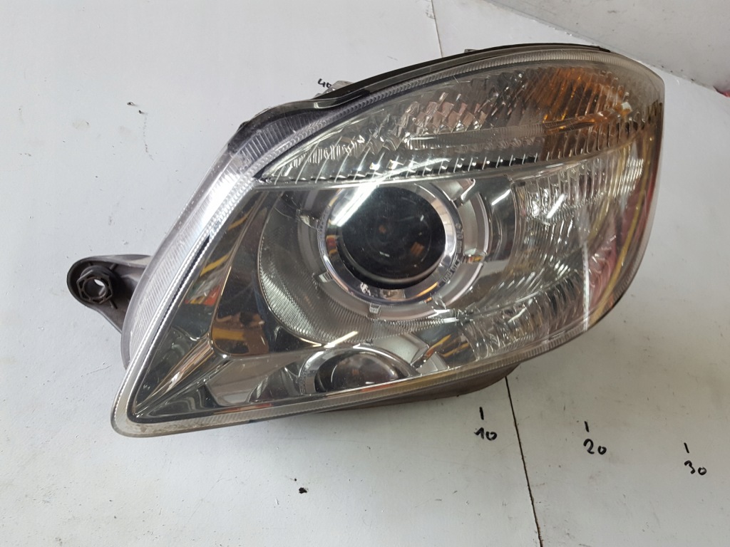 фото №1, Skoda fabia 2 ii 07-10r лампа ліва перед anglik