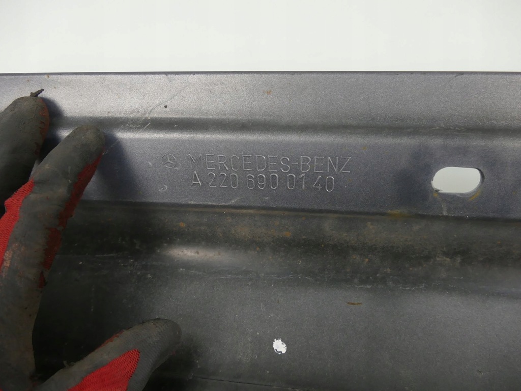 фото №10, Mercedes s w220 молдинг порог левая накладка