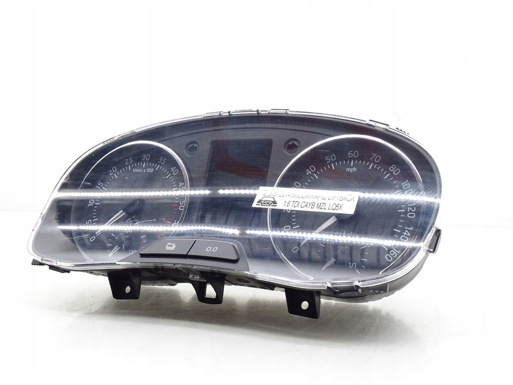 фото №1, Счетчик приборная панель skoda rapid 1.6 tdi cay 5ja920940e