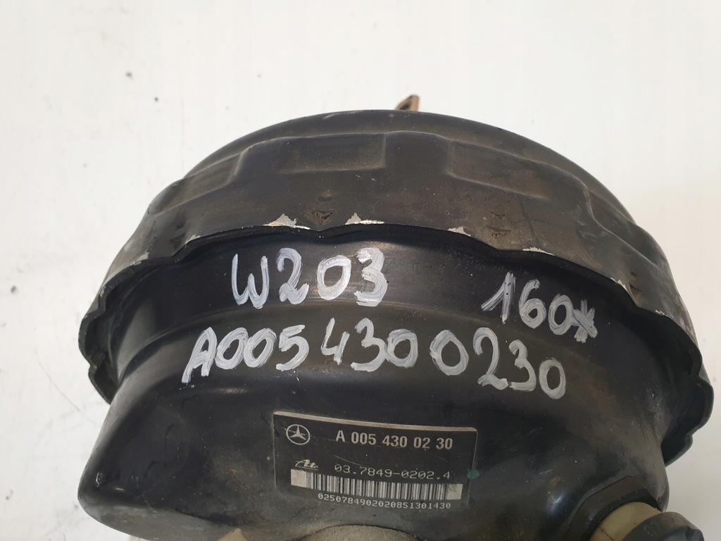 фото №5, Усилитель тормозов насос тормозная mercedes w203 a0054300230