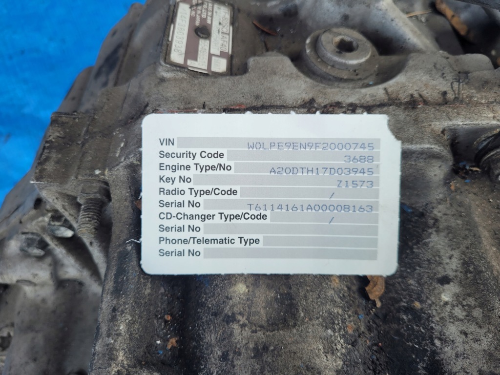 Opel-części | zafira c insignia a коробка передач передач автоматическая коробка передач af40 2.0 55485515 Доставка