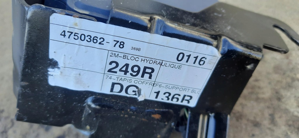 фото №5, Насос abs тормозная блок управления модуль dacia sandero ii 476603249r