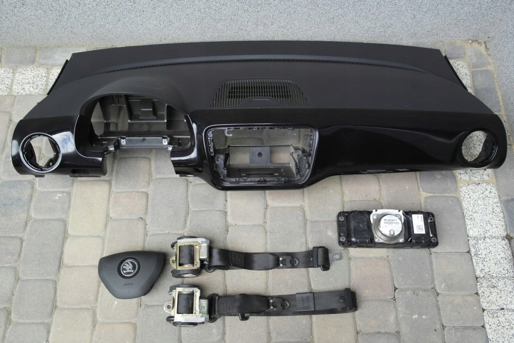 фото №1, Skoda citigo pa приборная панель приборная панель pulpit консоль подушка безопасности