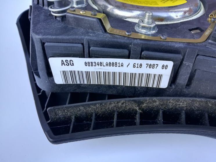 фото №6, Bmw e60 e61 lci подушка водія подушка безпеки 610708700