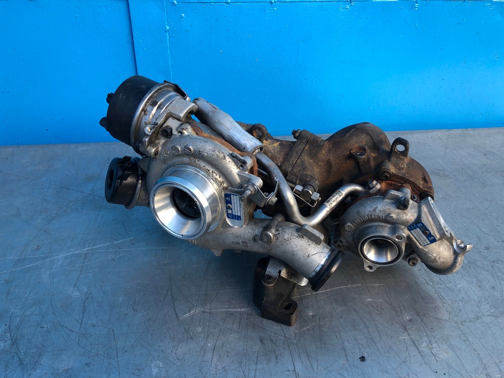 фото №1, Vw crafter ii турбіна bi turbo турбонагнітач 2.0