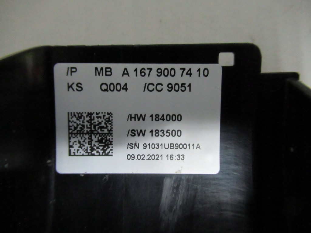 фото №7, Mercedes w167 перемикач комбінований a1679007410