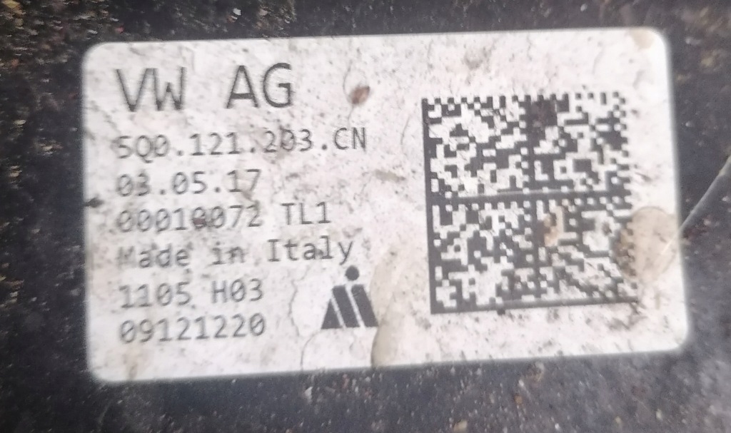 фото №5, Skoda octavia iii 1.4 tsi вентилятор радиатора 5q0121203cn