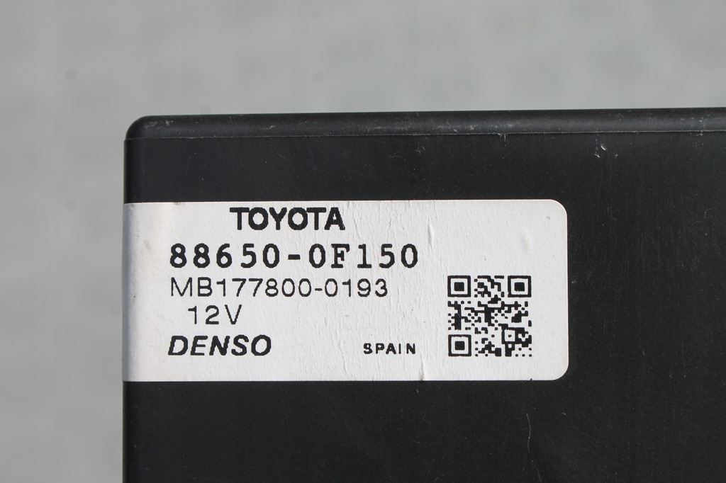 фото №5, Модуль блок управления кондиционера toyota verso 09-18