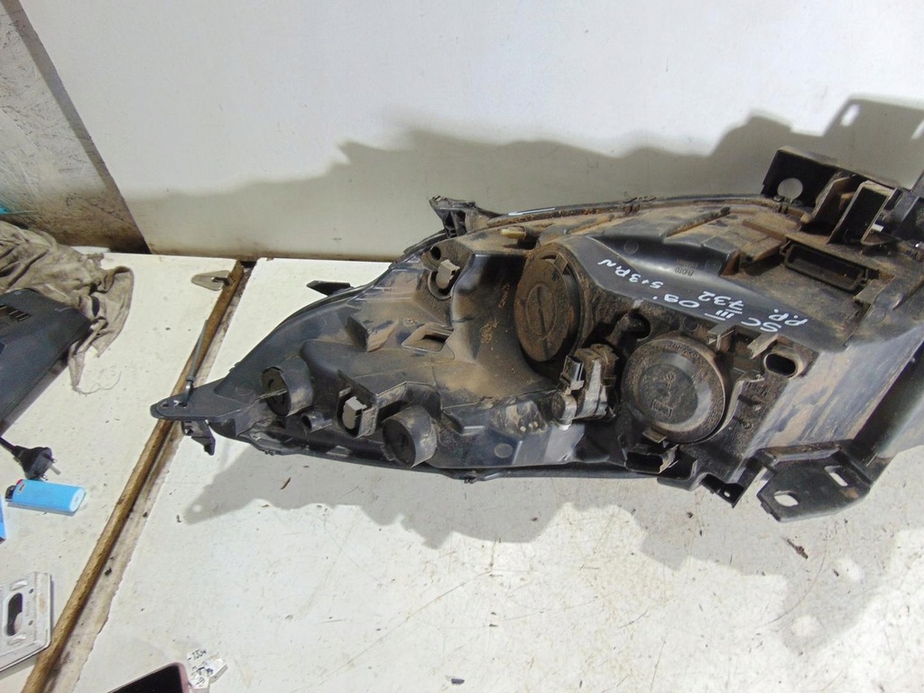 фото №9, Лампа правий перед renault scenic iii 260100023r